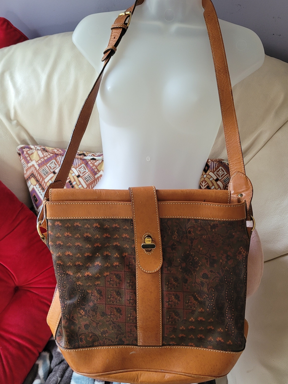 Escada Vintage Bucket Bag Large